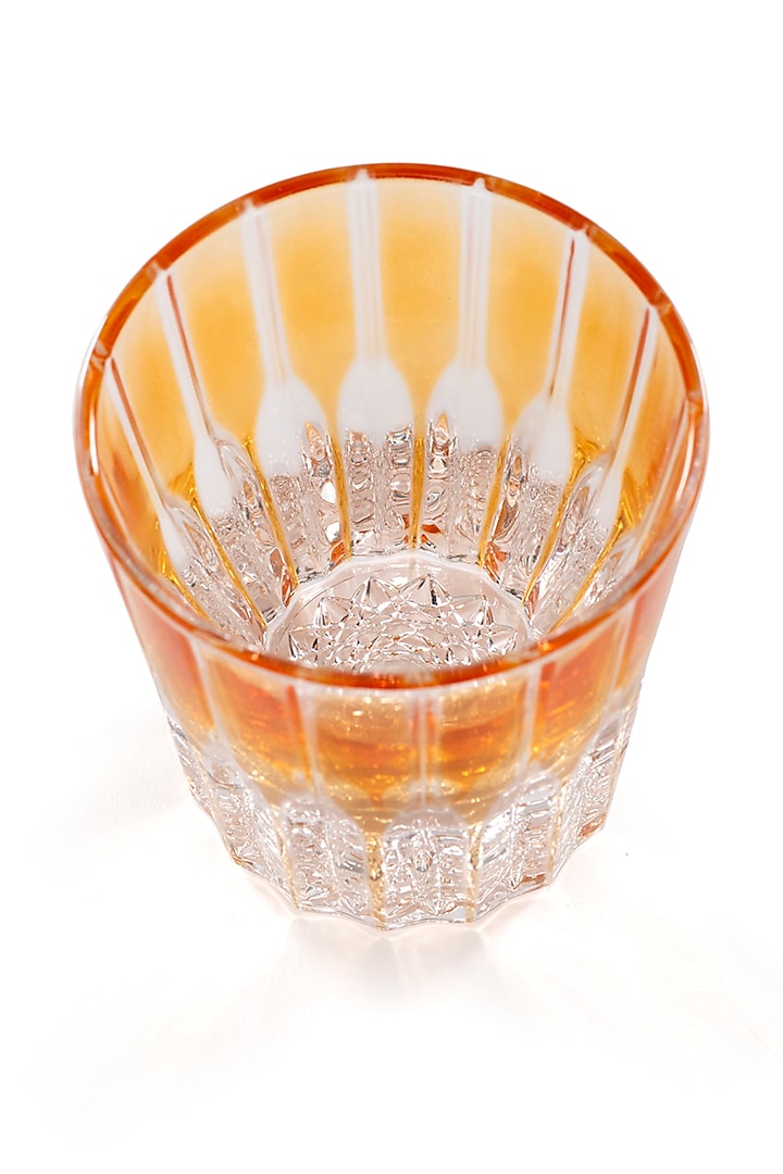 Yellow Crystal Whiskey Glass by Table Manners at Pernia's Pop Up Shop