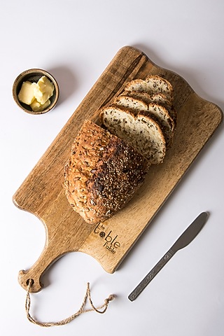 Brown Wood Serving Board by The Table Fable