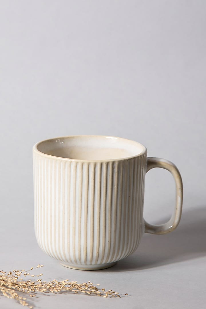 Ivory Stoneware Mugs Gift Box by The Table Fable at Pernia's Pop Up Shop