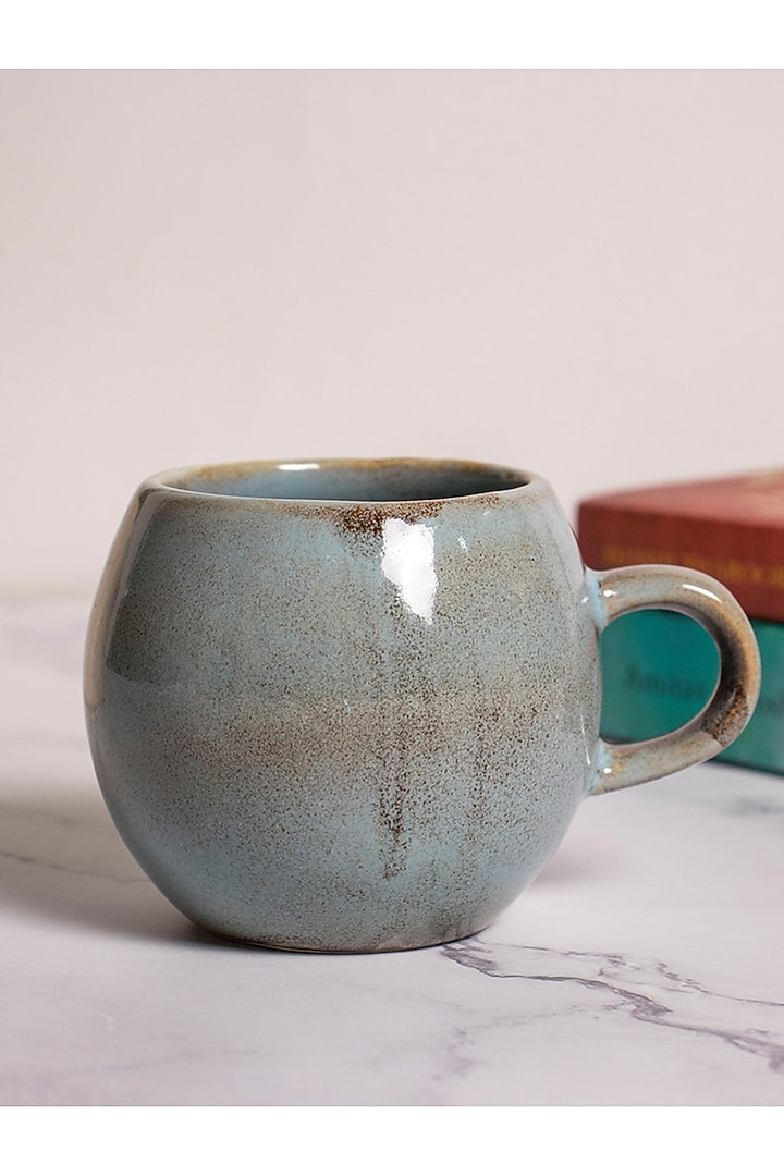 Dove Blue Ceramic Mugs Gift Box by The Table Fable at Pernia's Pop Up Shop