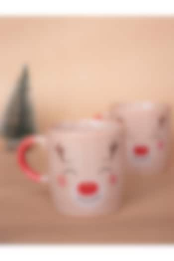 Multi-Colored Stoneware Mug (Set of 2) by The Table Fable at Pernia's Pop Up Shop