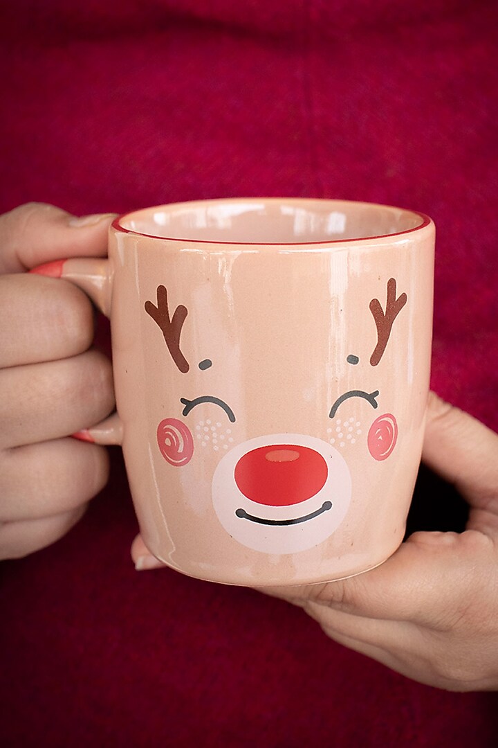 Multi-Colored Stoneware Mug (Set of 2) by The Table Fable at Pernia's Pop Up Shop