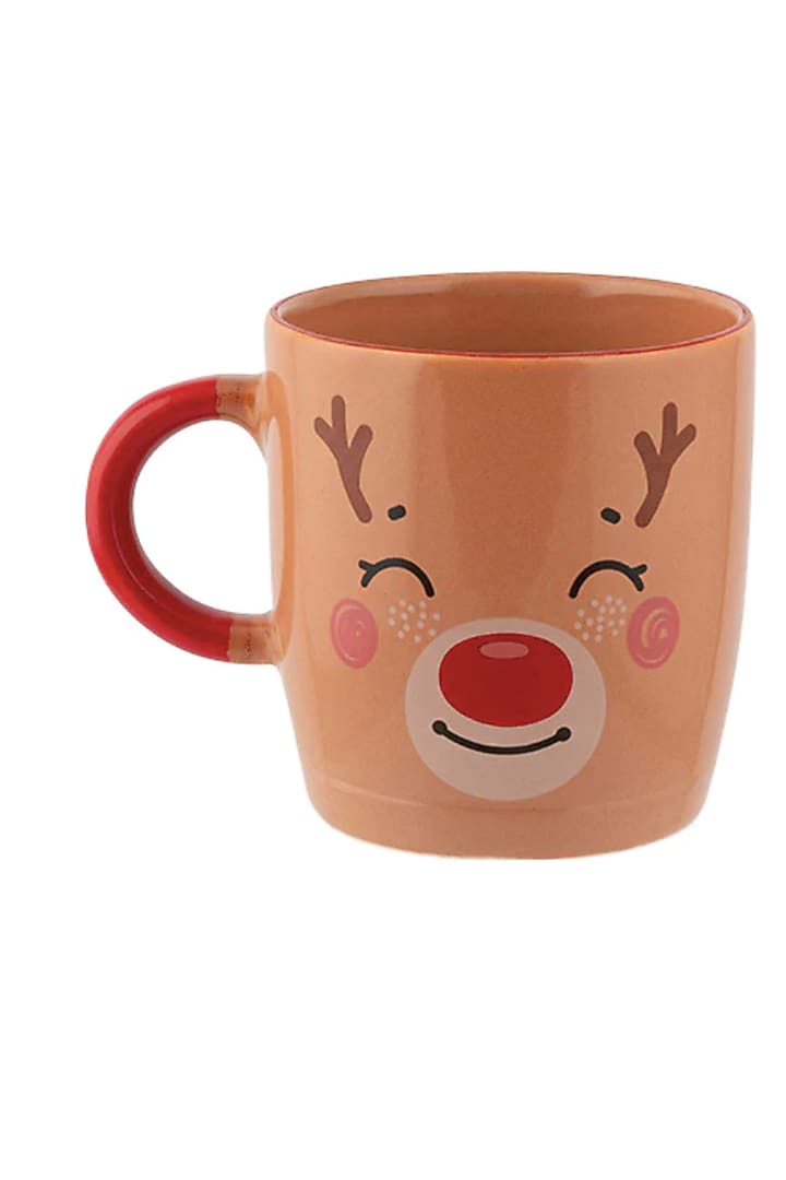 Multi-Colored Stoneware Mug (Set of 2) by The Table Fable at Pernia's Pop Up Shop