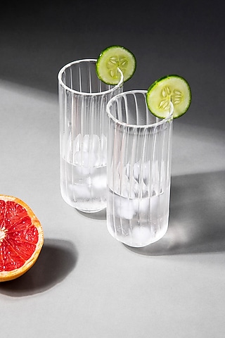 Transparent Glasses (Set of 6) by The Table Fable