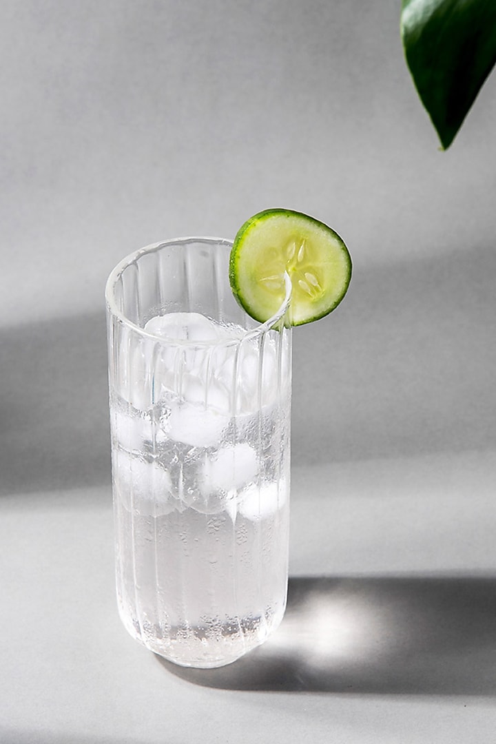 Transparent Glasses (Set of 6) by The Table Fable at Pernia's Pop Up Shop