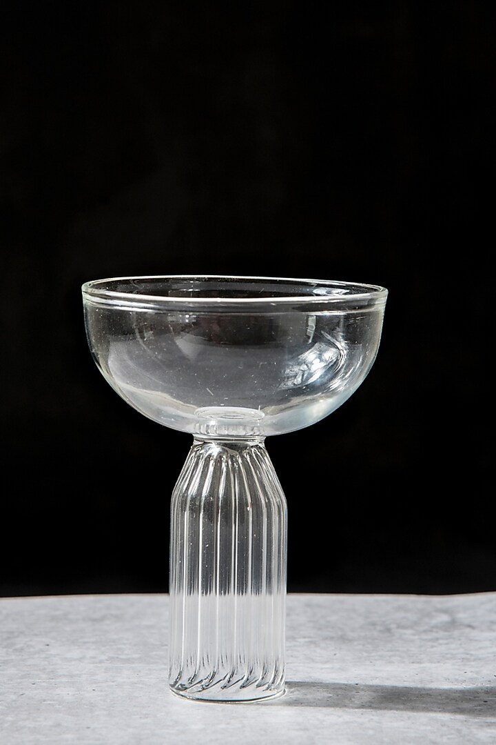 Transparent Glass Dessert Bowls (Set of 4) by The Table Fable at Pernia's Pop Up Shop