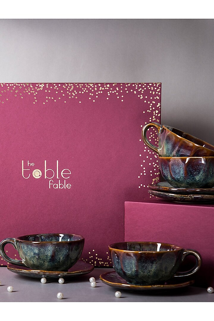 Jaen Cup & Saucer Gift Box Set by The Table Fable at Pernia's Pop Up Shop