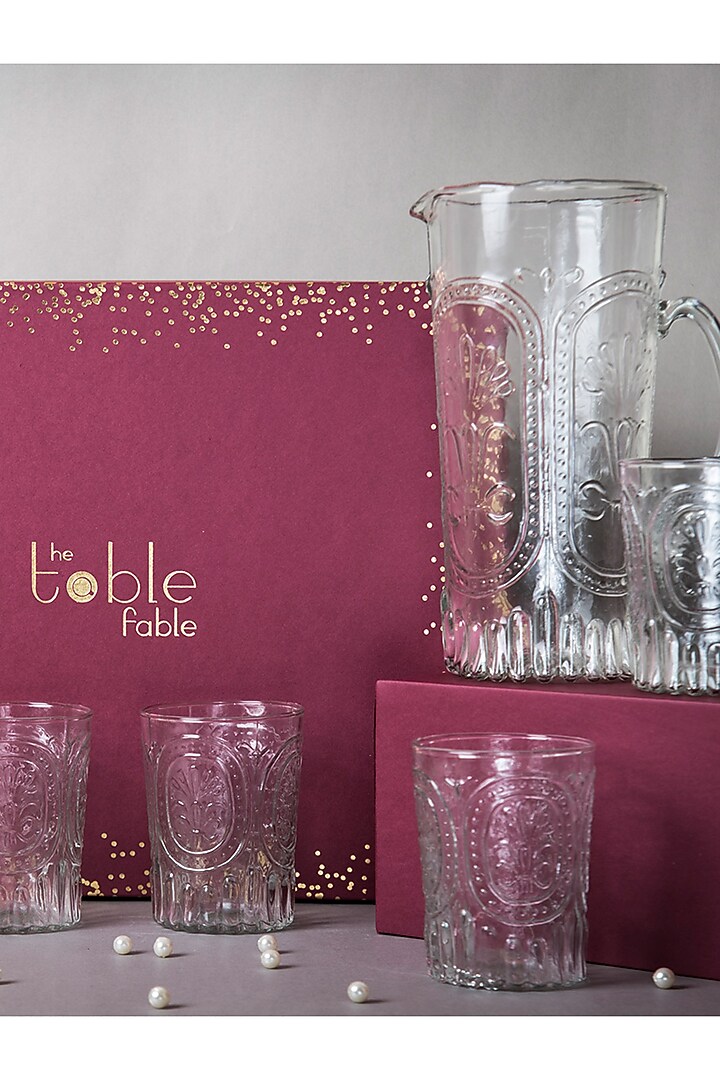 Verdure Pitcher Set Gift Box by The Table Fable at Pernia's Pop Up Shop