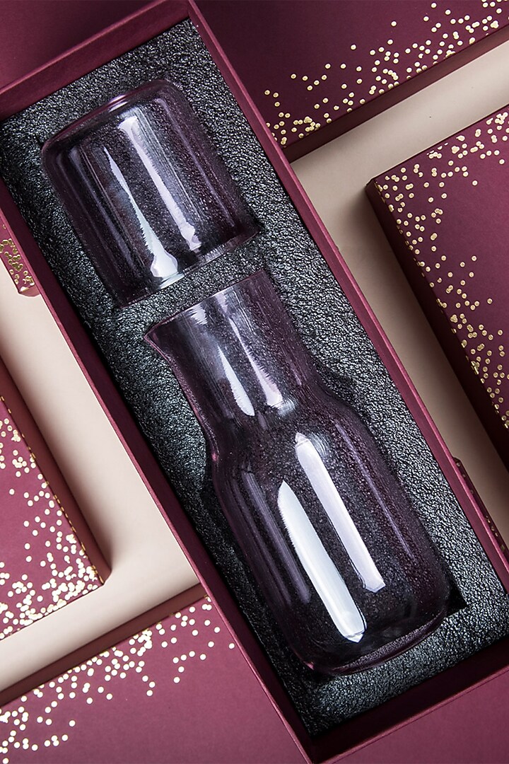 Pink Eva Carafe Gift Box by The Table Fable at Pernia's Pop Up Shop