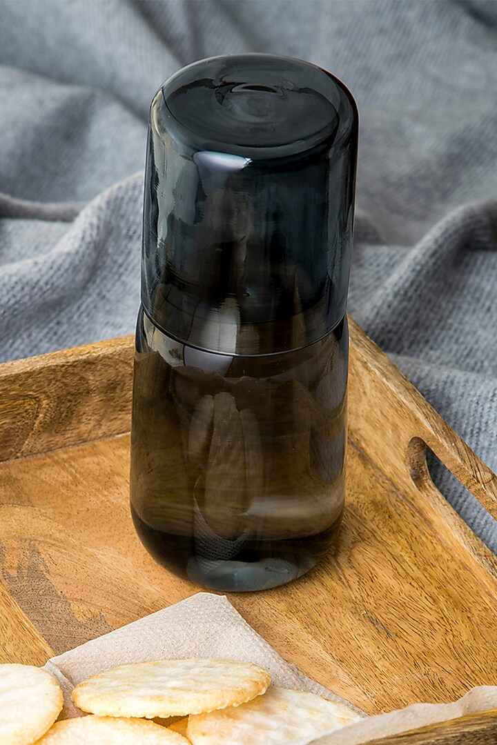 Black Eva Carafe Gift Box by The Table Fable at Pernia's Pop Up Shop