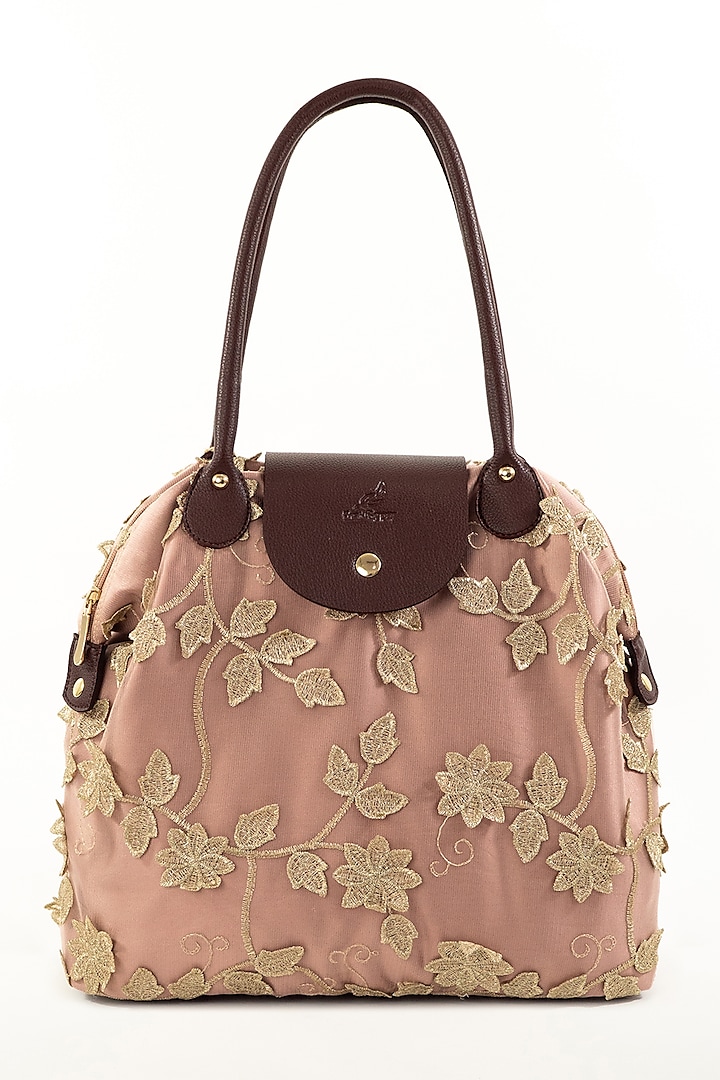 Pink Embroidered Bag by That Gypsy