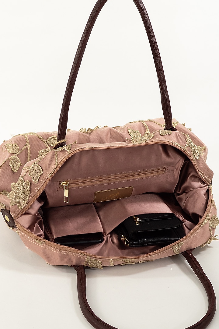 Pink Embroidered Bag by That Gypsy at Pernia's Pop Up Shop