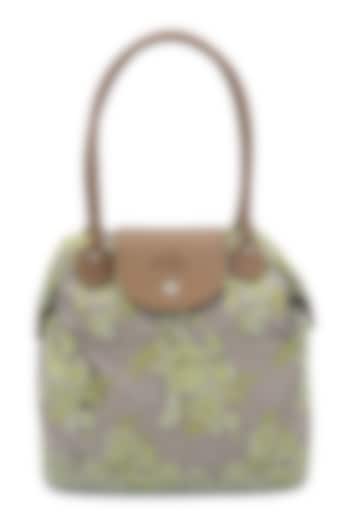 Grey Embroidered Bag by That Gypsy