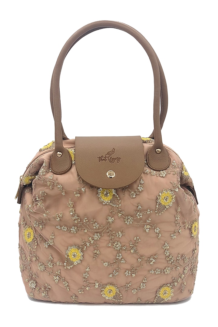 Rose Gold Embroidered Bag by That Gypsy