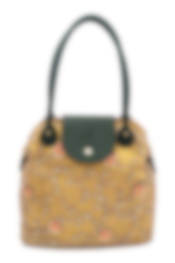Yellow Embroidered Bag by That Gypsy