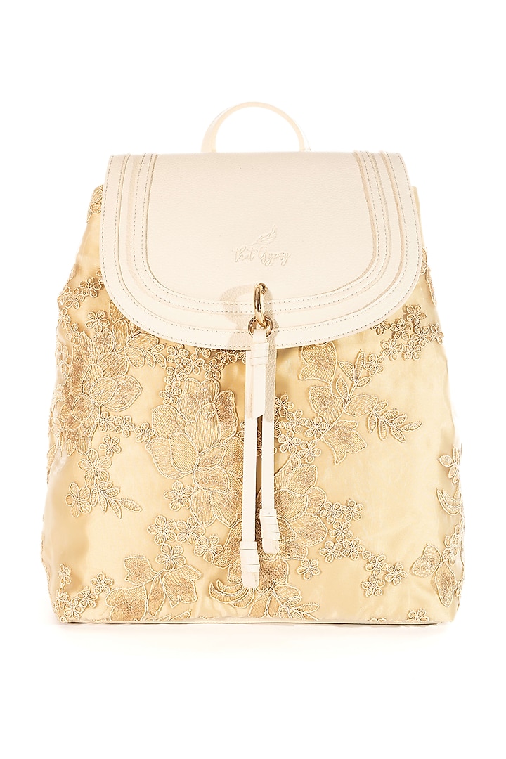 Gold Sequins Embroidered Bag by THAT GYPSY