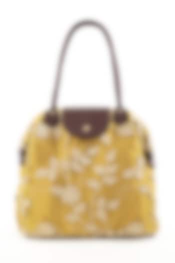Gold Embroidered Lace Bag by THAT GYPSY