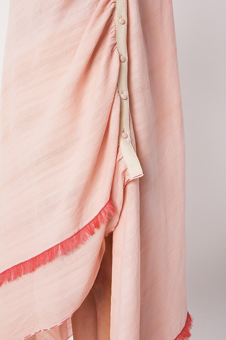 Blush Pink Asymmetric Summer Dress by Tahweave at Pernia's Pop Up Shop