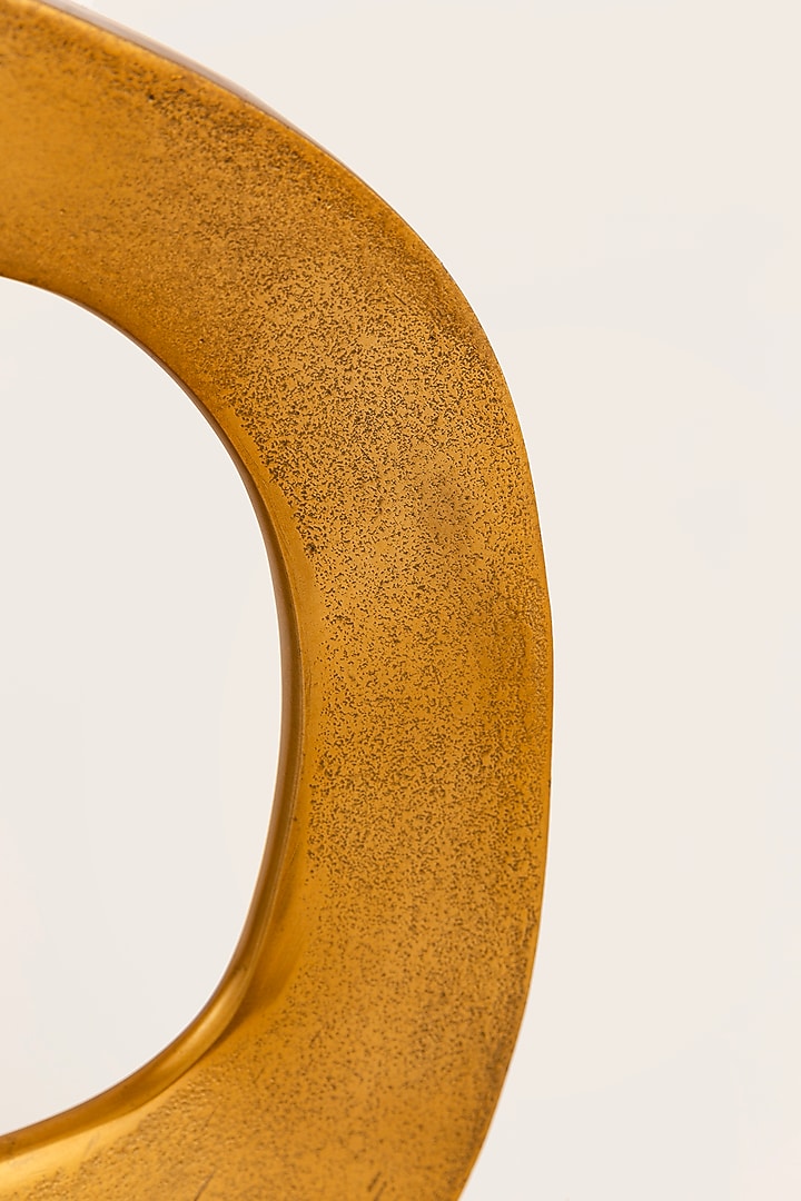 Antique Brass Finished Aluminum Vase by Taho Living at Pernia's Pop Up Shop