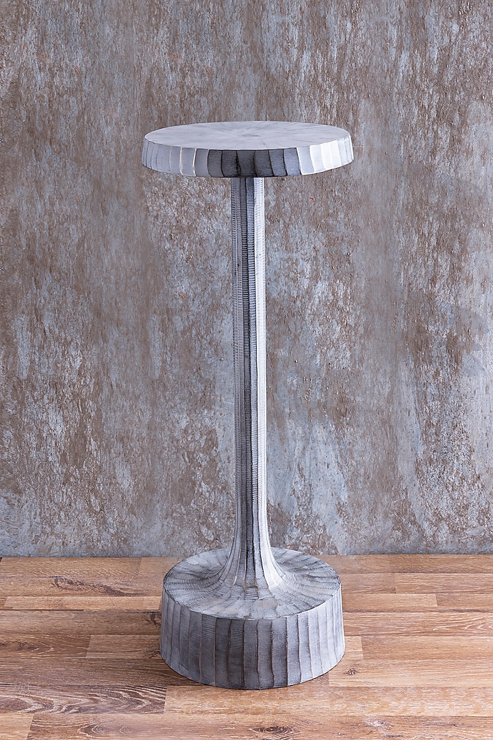 Patina Zinc Drink Table by Taho Living