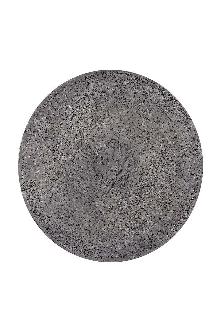 Nickel Antique Aluminium End Table by Taho Living at Pernia's Pop Up Shop