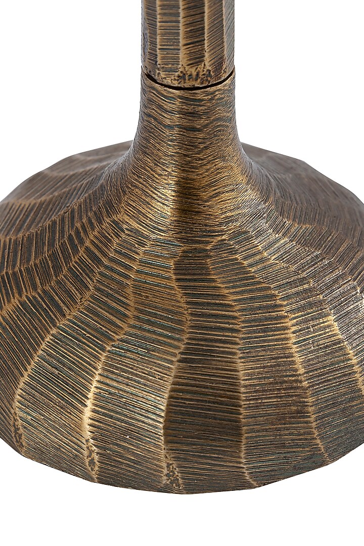Brass Antique Aluminum Candle Holder by Taho Living at Pernia's Pop Up Shop