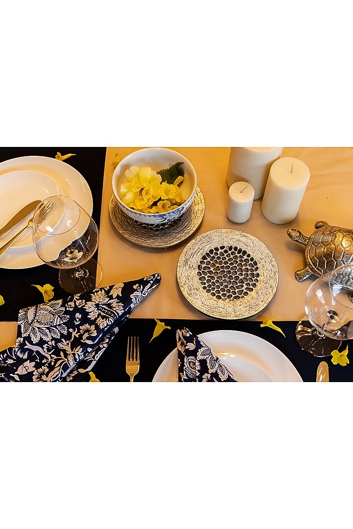 Nickel Finish Aluminum Trivet by Taho Living at Pernia's Pop Up Shop
