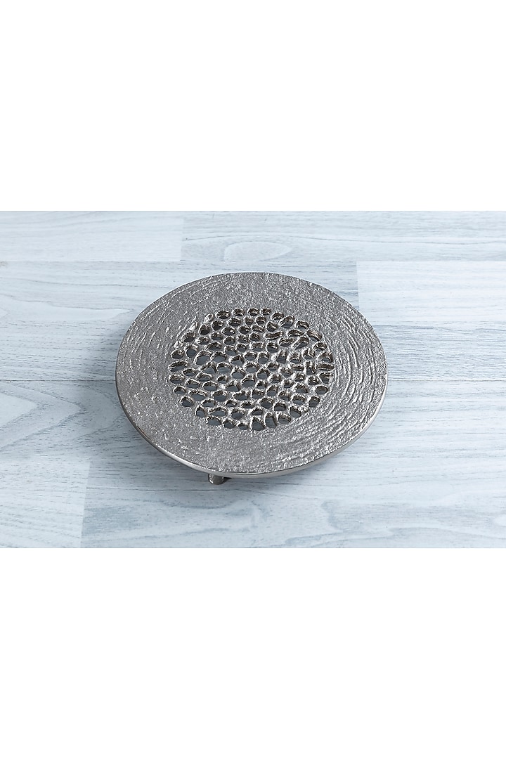 Nickel Finish Aluminum Trivet by Taho Living at Pernia's Pop Up Shop