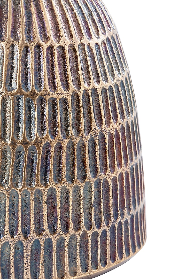 Antiqued Gold Finish Vase by Taho Living at Pernia's Pop Up Shop