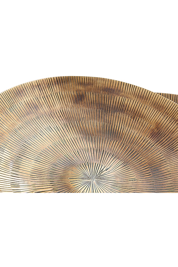 Brass Antique Platters (Set of 2) by Taho Living at Pernia's Pop Up Shop