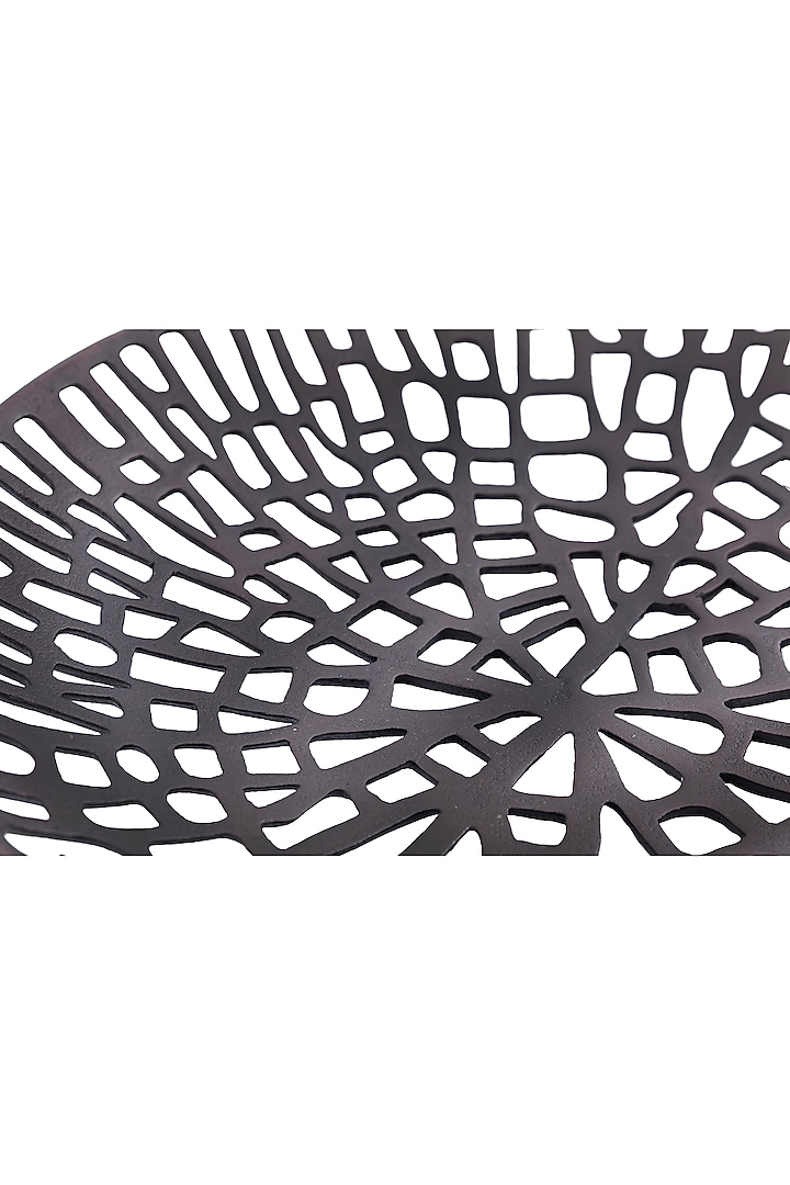 Antiqued Bronze Finish Platter by Taho Living at Pernia's Pop Up Shop