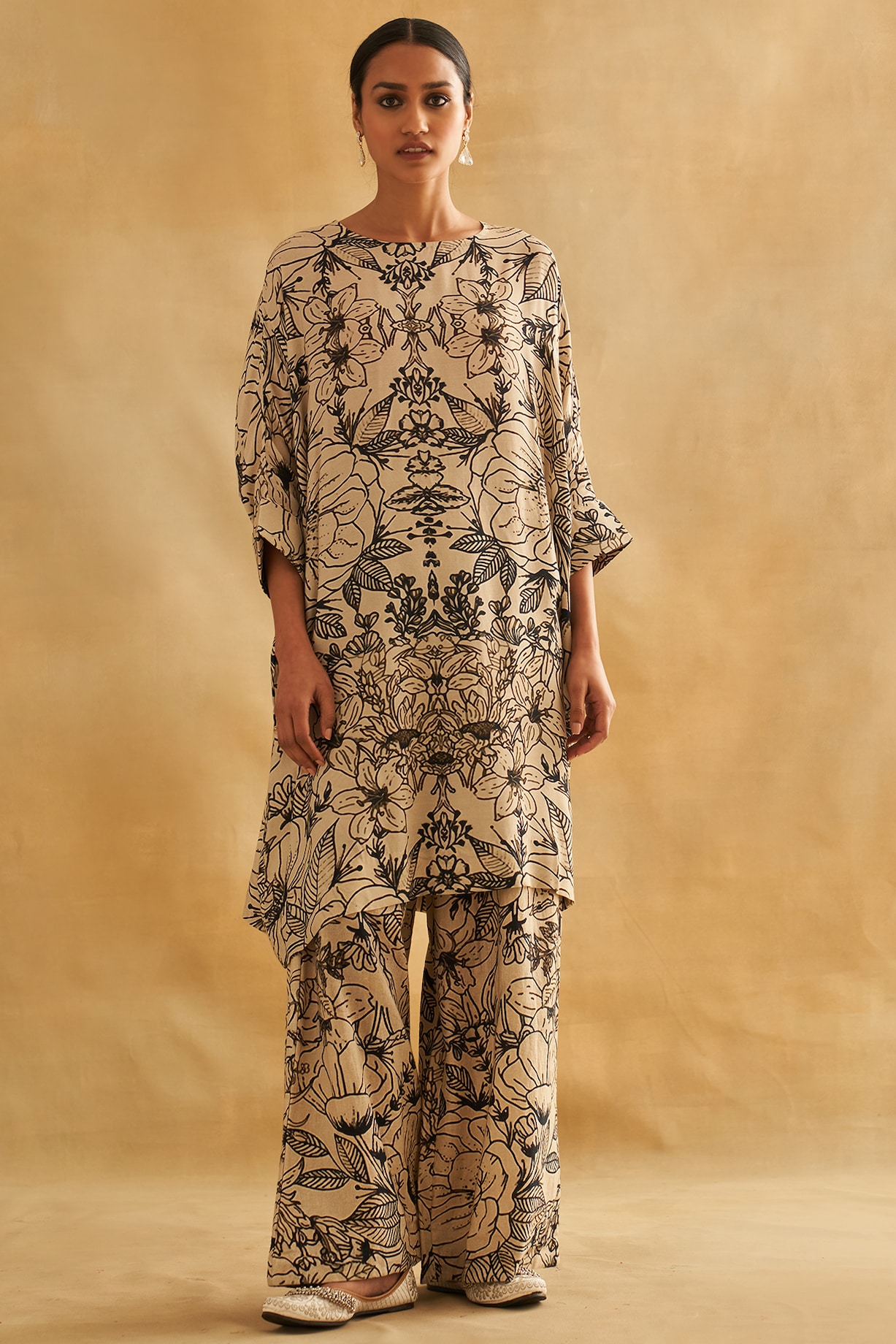 Women Khadi Gray Pant