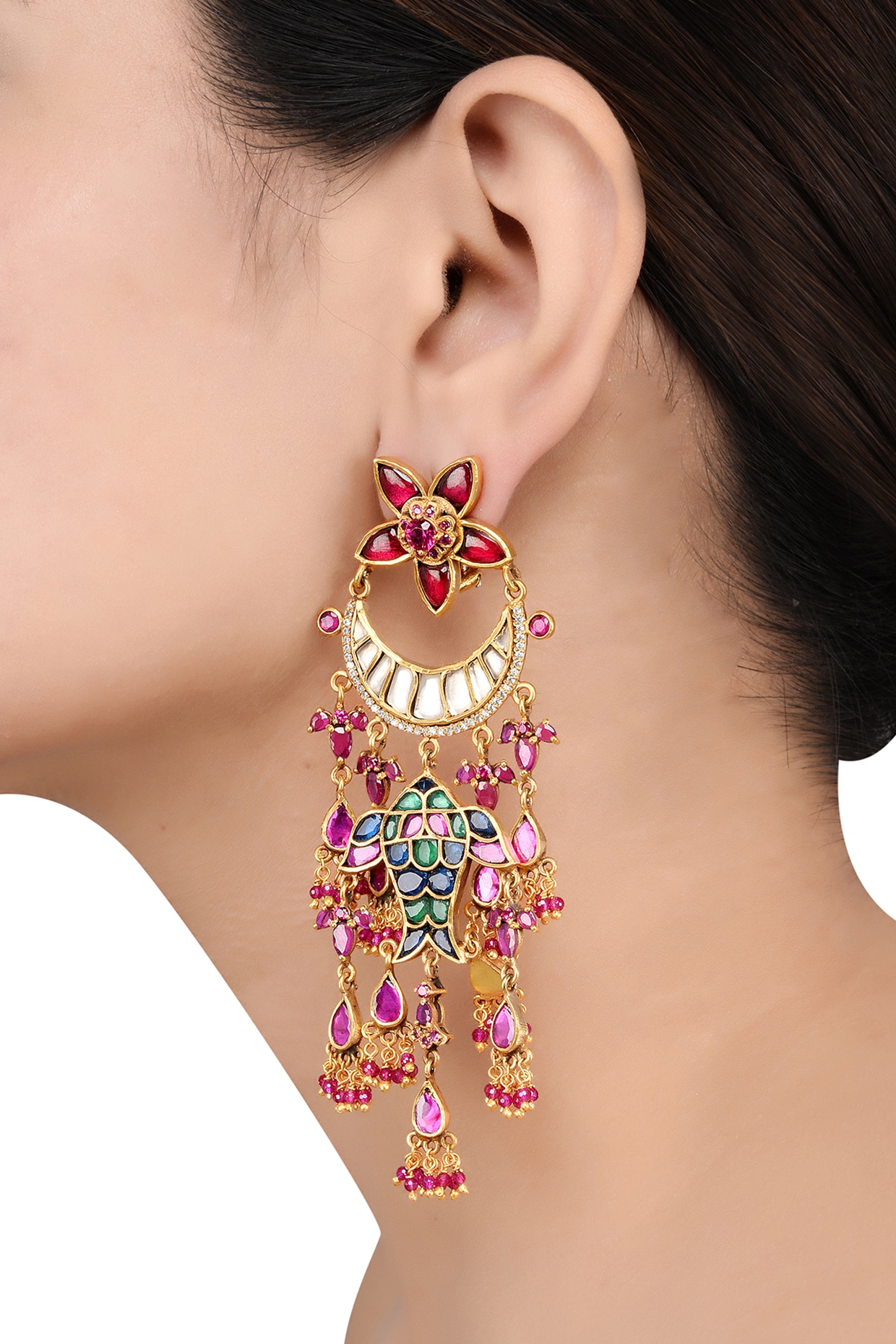 Amrapali earrings sale online shopping