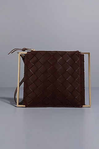 Cherry Genuine Leather Clutch by Tann-ed