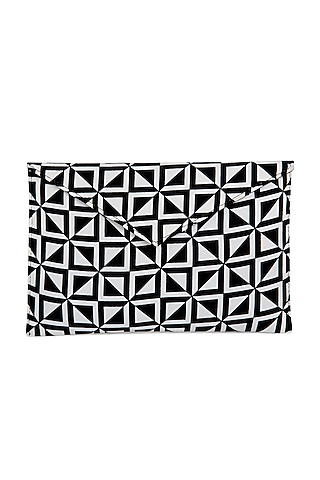 Black & White Printed Sling Bag by Tarini Nirula