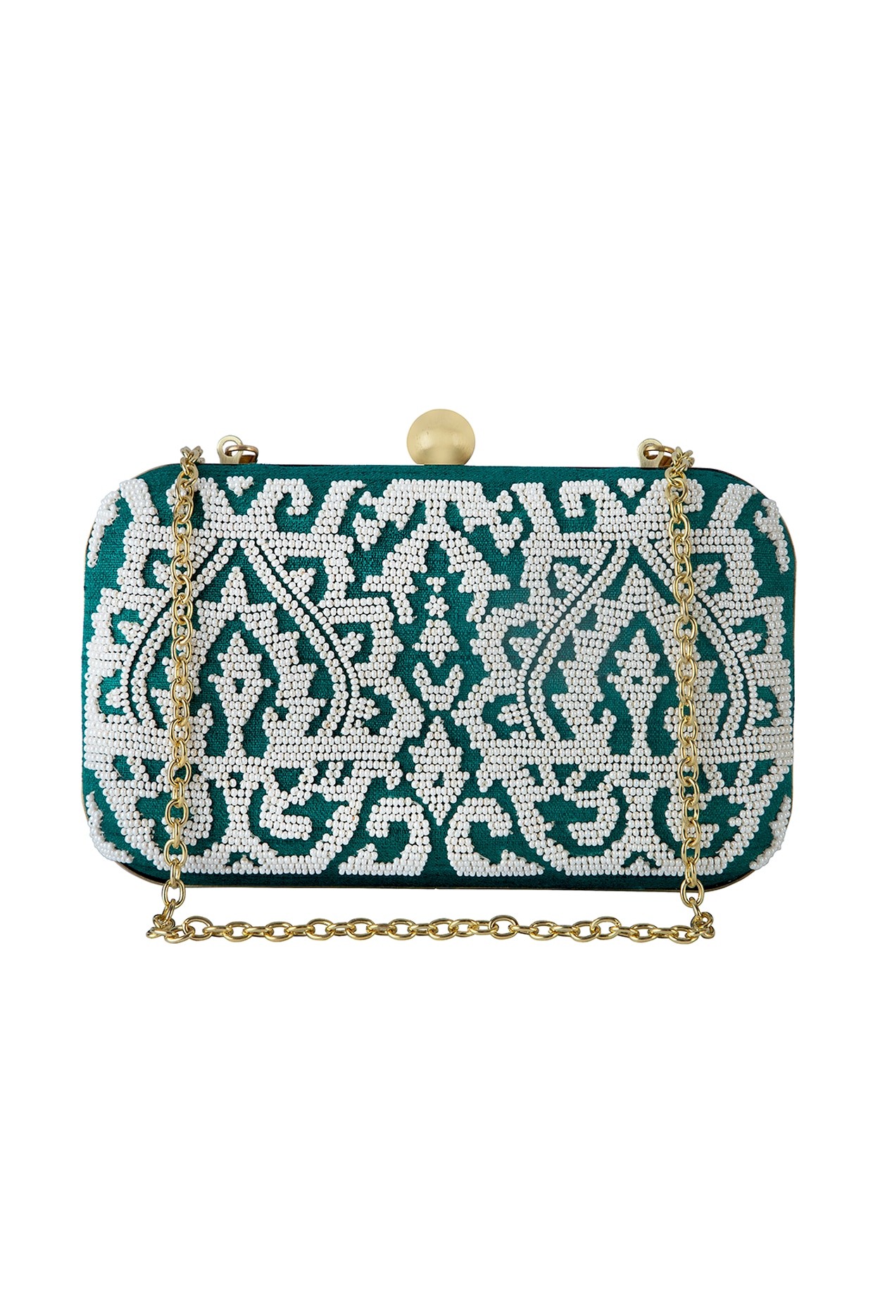 Emerald green clutch online