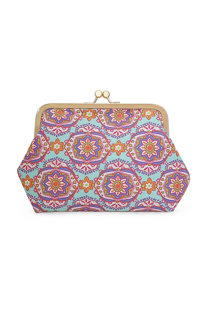 Multi Colored Printed Sling Bag by Tarini Nirula