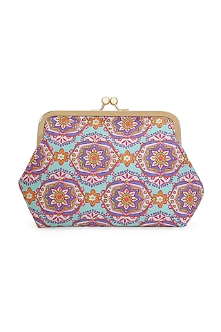 Multi Colored Printed Sling Bag by Tarini Nirula