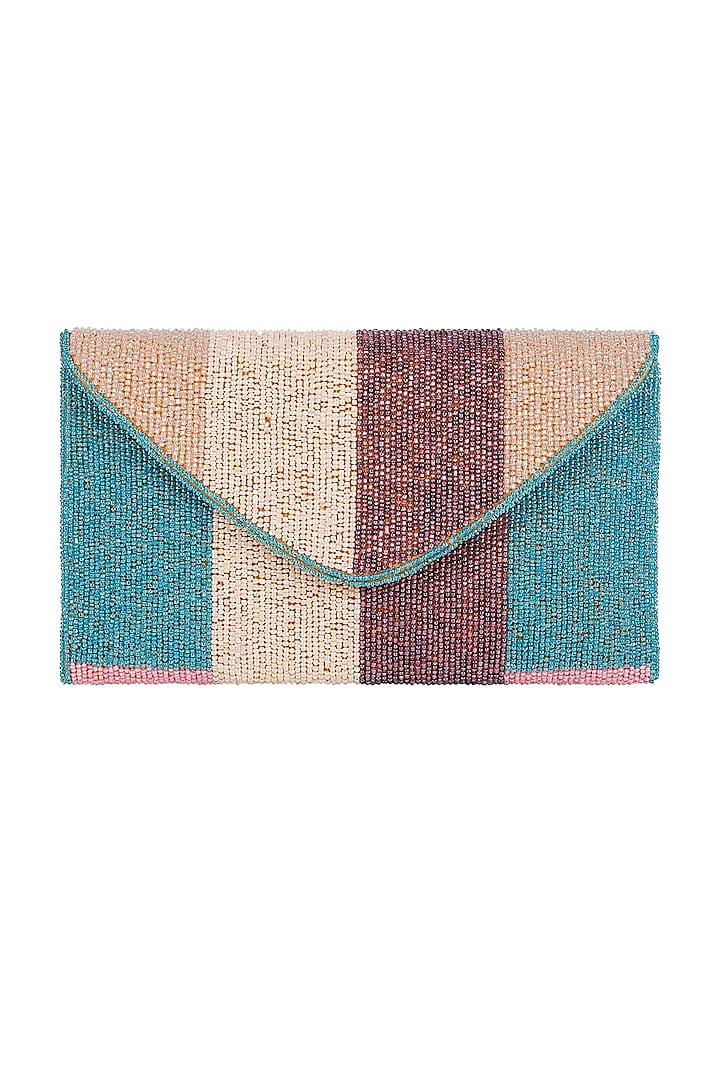 Multi-Colored Glass Beaded Sling Bag by Tarini Nirula at Pernia's Pop Up Shop
