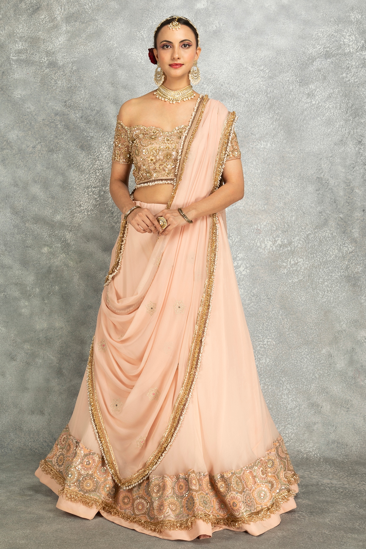 Shop Wedding Wear Lancha for Women Online from India s Luxury Designers 2024