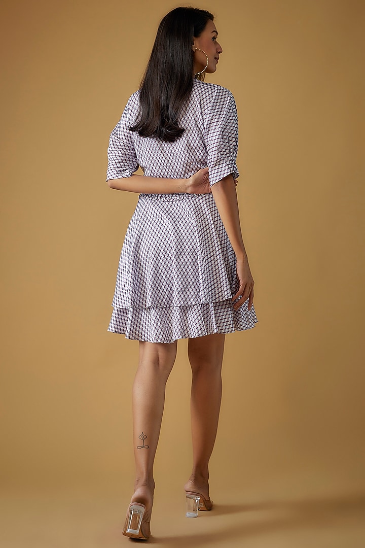Multi-Colored Modal Satin Printed Summer Dress by Tara And I at Pernia's Pop Up Shop