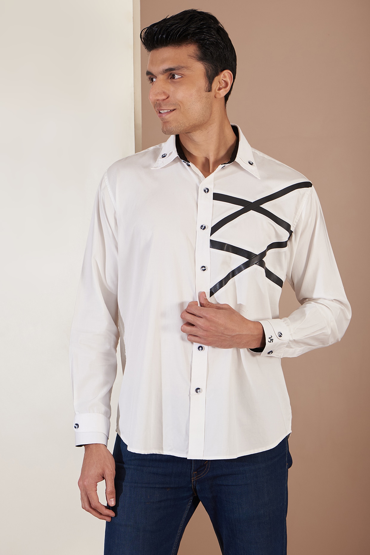 Off white 2024 silk shirt mens