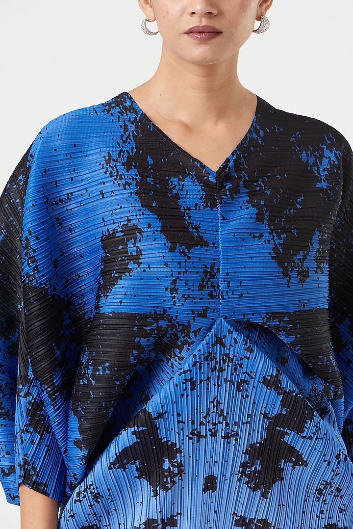 Multi-Colored Polyester Kimono Summer Dress by Tasuvure at Pernia's Pop Up Shop