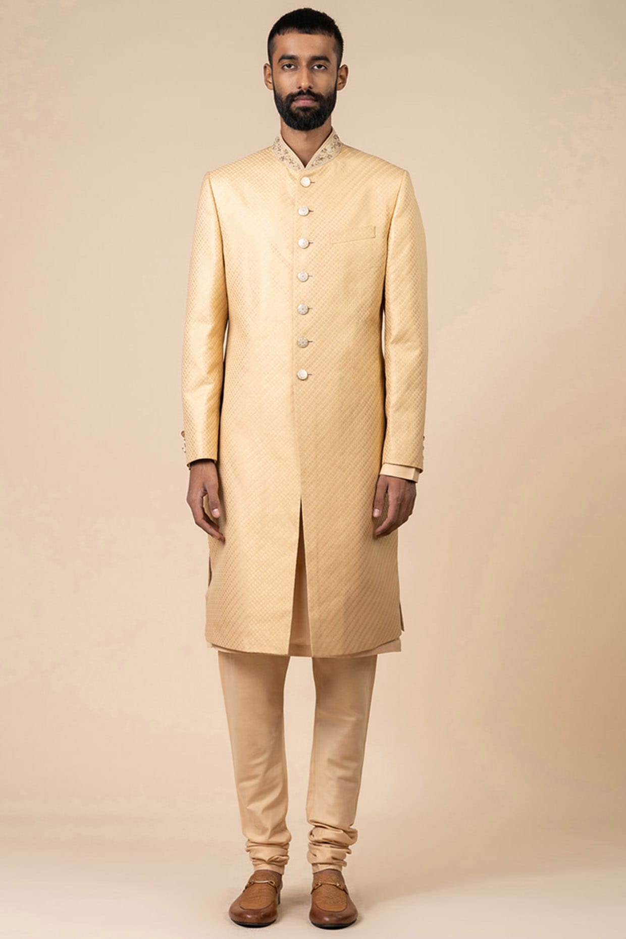 Brocade sherwani shop for groom