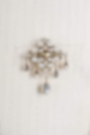 Ivory Crystal & Pearl Brooch by TASVA at Pernia's Pop Up Shop