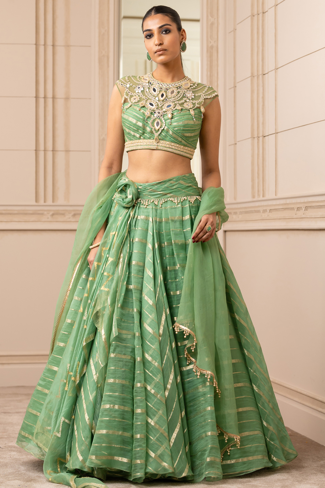 Brocade Party Wear Lehenga Choli