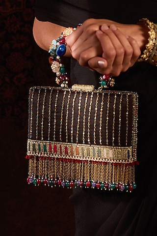 Buy Colorful Beaded Bag Online In India -  India