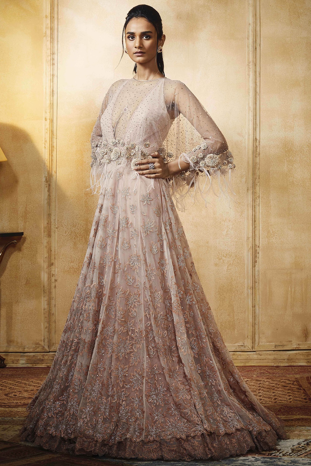 Latest Collection of Tarun Tahiliani #PiecesOfYou Has Dropped & We Have Our  Hearts Beating Hard! | Embroidered gown, Indian bridal fashion, Tarun  tahiliani