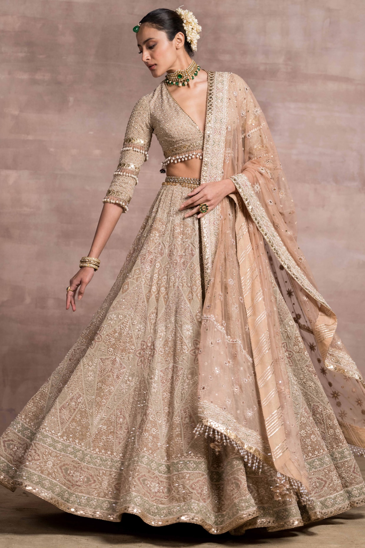 Wedding Special Cover: Model Sneha Ghosh flaunts four looks from Tarun  Tahiliani's bridal designs