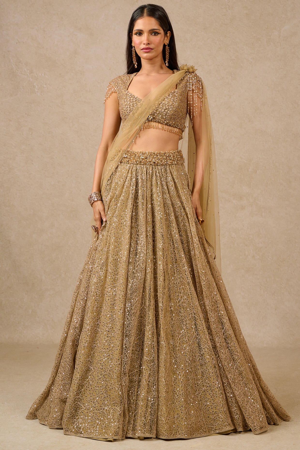 Oyster Lehenga Set